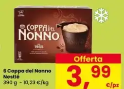 Interspar 6 Coppa del Nonno Nestlé offerta