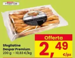 Interspar Sfogliatine Despar Premium offerta