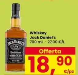 Interspar Whiskey Jack Daniel's offerta