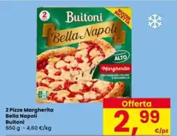 Interspar 2 Pizze Margherita Bella Napoli Buitoni offerta