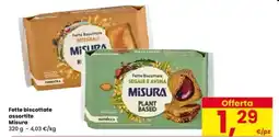 Interspar Fette biscottate assortite Misura offerta