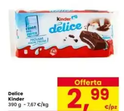 Interspar Delice Kinder offerta