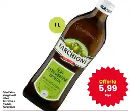 Interspar Olio Extra Vergine di oliva Estratto a freddo Farchioni offerta