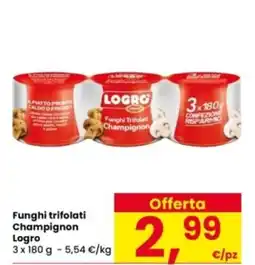 Interspar Funghi trifolati Champignon Logro offerta