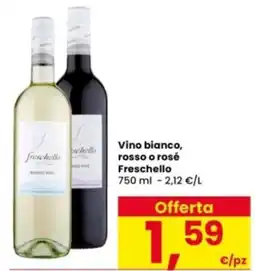 Interspar Vino bianco, rosso o rosé Freschello offerta