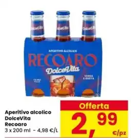 Interspar Aperitivo alcolico Dolce Vita Recoaro offerta