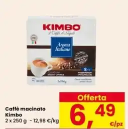 Interspar Caffè macinato Kimbo offerta