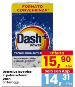 Interspar Detersivo lavatrice in polvere Power Dash offerta