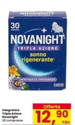 Interspar Integratore Tripla Azione Novanight offerta