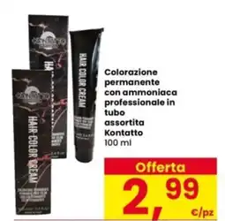 Interspar Colorazione permanente con ammoniaca professionale in tubo assortita Kontatto offerta