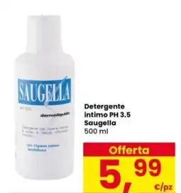 Interspar Detergente intimo PH 3.5 Saugella offerta