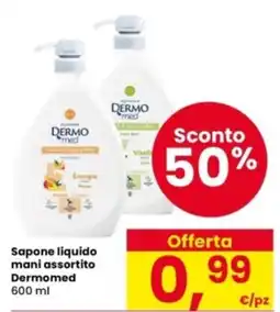 Interspar Sapone liquido mani assortito Dermomed offerta