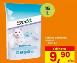 Interspar Lettiera Diamonds Sanicat offerta