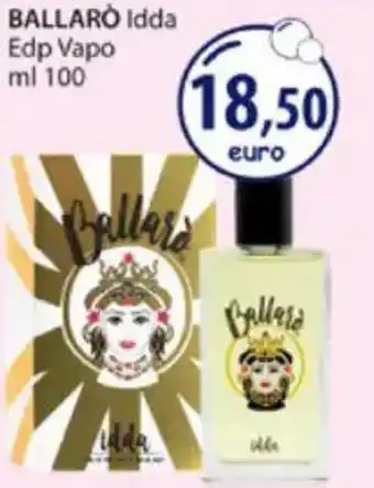 Acqua & Sapone BALLARÒ Idda Edp Vapo offerta