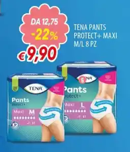 IperFamila TENA Pants protect + maxi m/l offerta