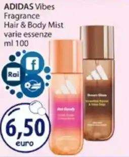 Acqua & Sapone ADIDAS Vibes Fragrance Hair & Body Mist varie essenze offerta