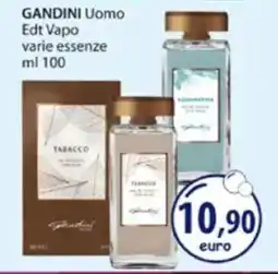Acqua & Sapone GANDINI Uomo Edt Vapo varie essenze offerta