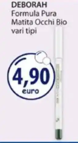 Acqua & Sapone DEBORAH Formula Pura Matita Occhi Bio vari tipi offerta