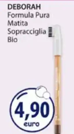 Acqua & Sapone DEBORAH Formula Pura Matita Sopracciglia Bio offerta