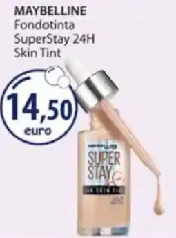 Acqua & Sapone MAYBELLINE Fondotinta SuperStay 24H Skin Tint offerta
