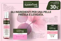 Spazio Conad Linea viso CONAD essentiae lab prodotti assortiti offerta