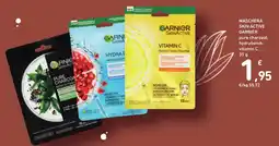 Spazio Conad Maschera skin active GARNIER pure charcoal, hydrabomb, vitamin C offerta