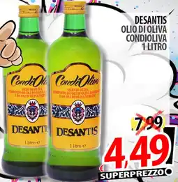 Il Genio Supermercato Desantis olio di oliva condioliva offerta