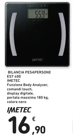 Spazio Conad Bilancia pesapersone es7 400 IMETEC offerta