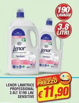 Maury's Lenor lavatrice professional sensitive offerta