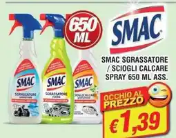Maury's Smac sgrassatore / sciogli calcare spray offerta