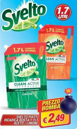 Maury's Svelto piatti ricarica busta aceto/limone offerta