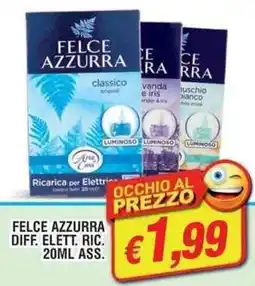 Maury's Felce azzurra diff. elett. ric. offerta