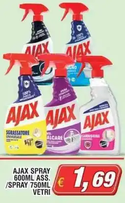 Maury's Ajax spray ass. /spray vetri offerta