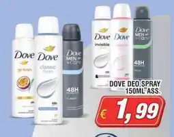 Maury's Dove deo spray offerta