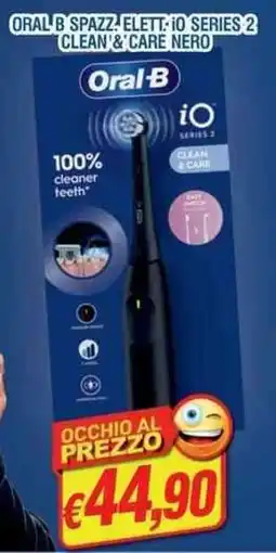 Maury's Oral b spazz. elett: 10 series 2 clean & care nero offerta