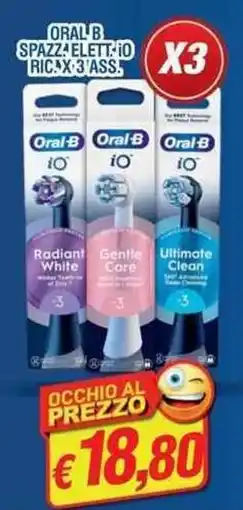 Maury's Oral b spazza eletto x3 ricax 3'ass offerta