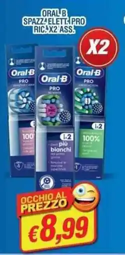 Maury's Oral b spazz elett pro ricax2 ass x2 offerta