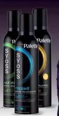 Maury's Syoss palette mousse 3in1 offerta