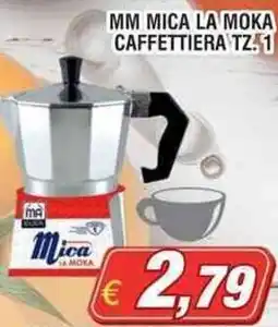 Maury's MM mica la moka caffettiera tz. 1 offerta