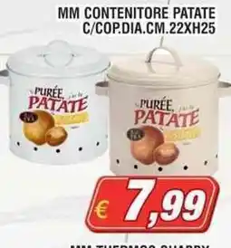 Maury's Mm contenitore patate c/cop.dia.cm.22xH25 offerta