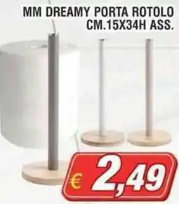 Maury's Mm dreamy porta rotolo cm.15x34H ass. offerta