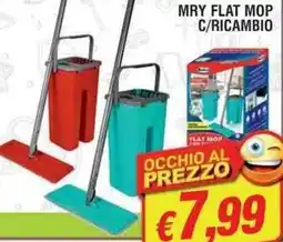 Maury's Mry flat mop c/ricambio offerta