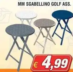 Maury's MM sgabellino golf ass. offerta