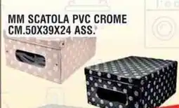 Maury's MM scatola pvc crome cm.50x39x24 ass. offerta