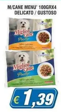 Maury's M/cane menu'delicato/gustoso offerta