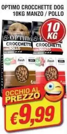 Maury's Optimo crocchette dog manzo / pollo offerta