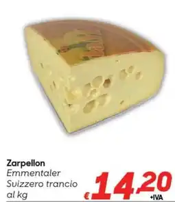 Pac Cash&Carry Zarpellon Emmentaler Svizzero trancio offerta