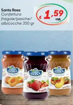 Pac Cash&Carry Santa Rosa Confettura fragole/pesche/ albicocche offerta