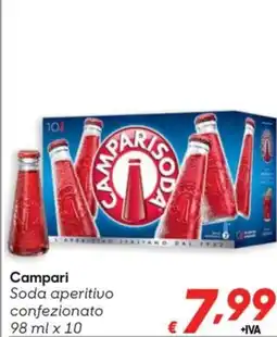 Pac Cash&Carry Campari Soda aperitivo confezionato offerta