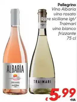 Pac Cash&Carry Pellegrino Vino Albaria offerta